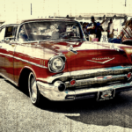 Chevrolet fotó retusálás 03 - Egy klasszikus öreg Chevrolet fotója szín és fényhatásokkal felturbózva.