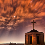 Épület fotó retusálás 01 - Keresztény kegyhely külső nézetes látképe "némileg" feldobva pár extra preset-tel.