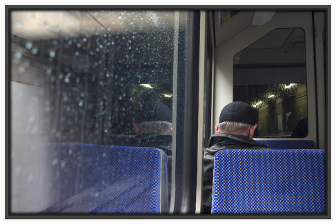 Fotó keret 26 - Vékony szürke képkeret